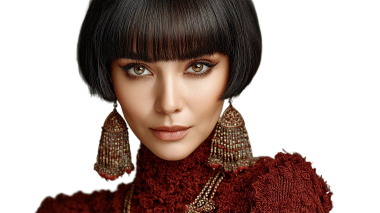 Cleopatra Portrait V2 Vinyl Car Decal Sticker – Waterproof & UV-Resistant 8"