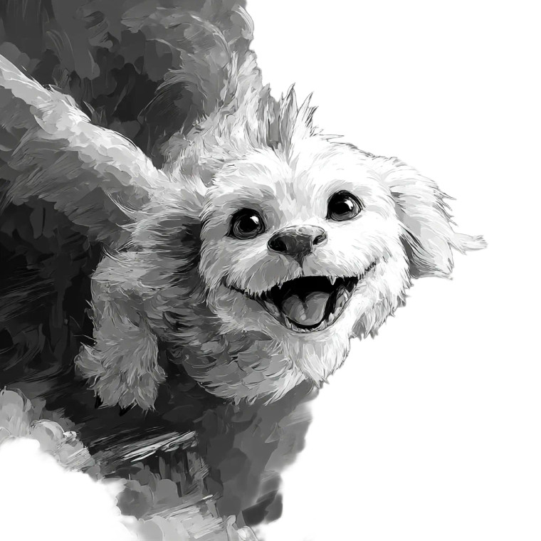 Falkor Soaring Vinyl Car Decal Sticker – Waterproof & UV-Resistant 8"