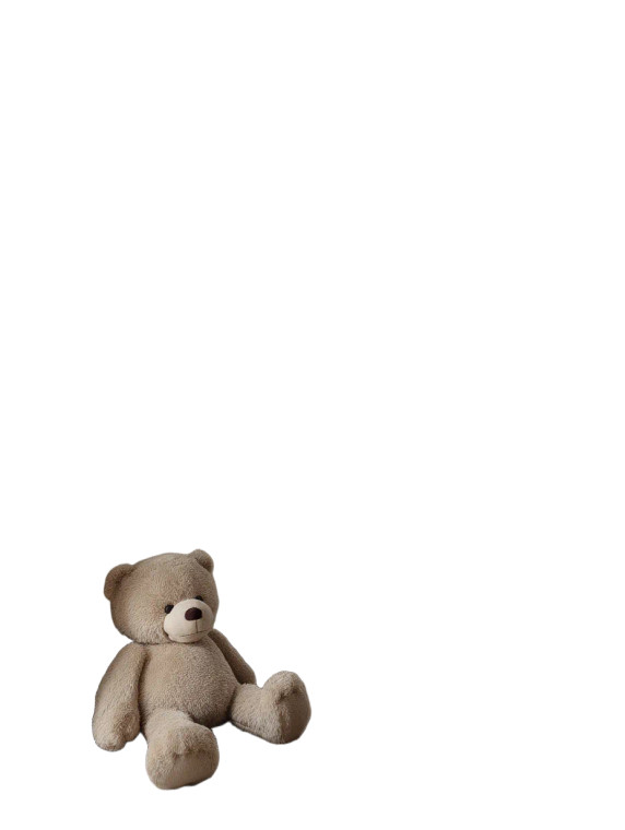 Minimalistic Kitchen Teddy Vinyl Car Decal Sticker – Waterproof & UV-Resistant 8"