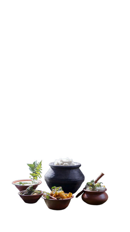 Traditional Kerala Meal Vinyl Car Decal Sticker – Waterproof & UV-Resistant 8"