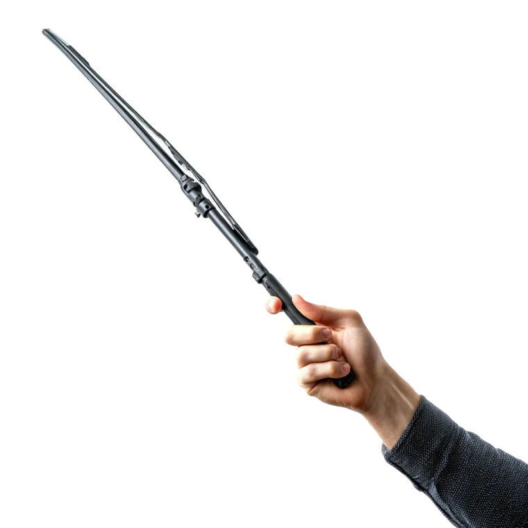 Hand Holding Wiper Vinyl Car Decal Sticker – Waterproof & UV-Resistant 8"