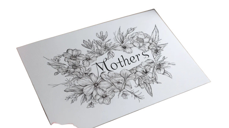 Whimsical Mother’S Day Card Vinyl Car Decal Sticker – Waterproof & UV-Resistant 8"