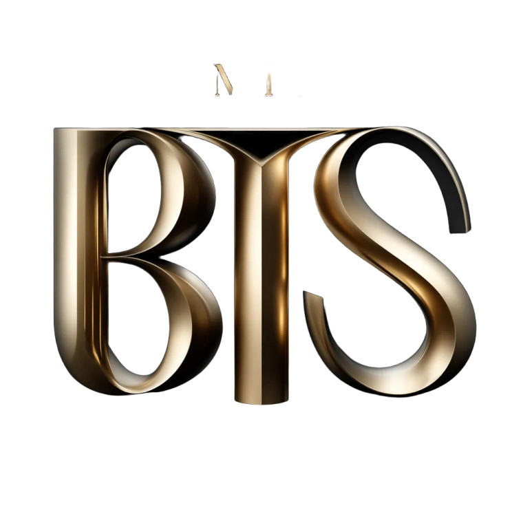 Bts Monogram Logo Vinyl Car Decal Sticker – Waterproof & UV-Resistant 8"
