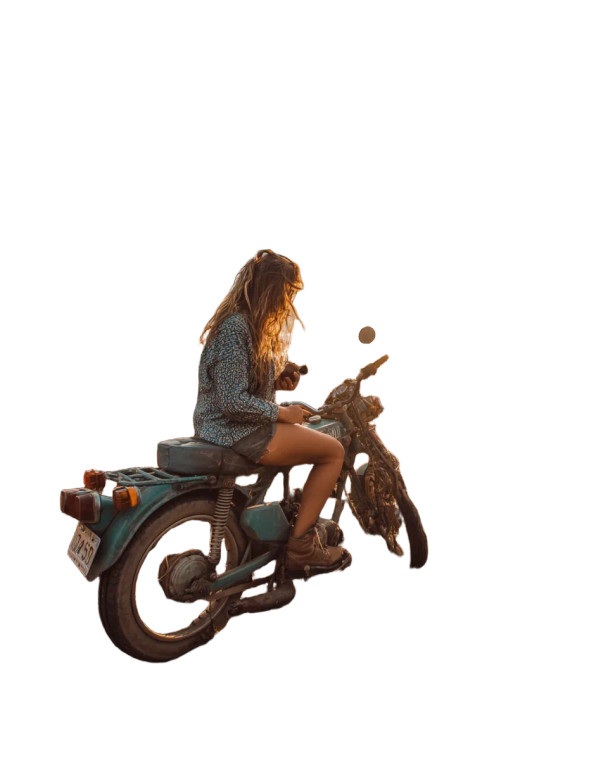 Motorcycle Photographer Vinyl Car Decal Sticker – Waterproof & UV-Resistant 8"