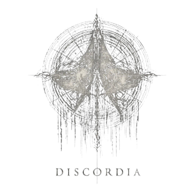 Discordia Logotype Vinyl Car Decal Sticker – Waterproof & UV-Resistant 8"