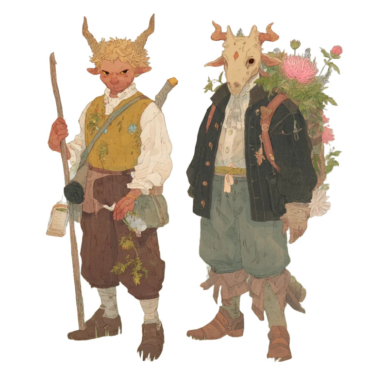 Cottagecore Revolutionaries Vinyl Car Decal Sticker – Waterproof & UV-Resistant 8"