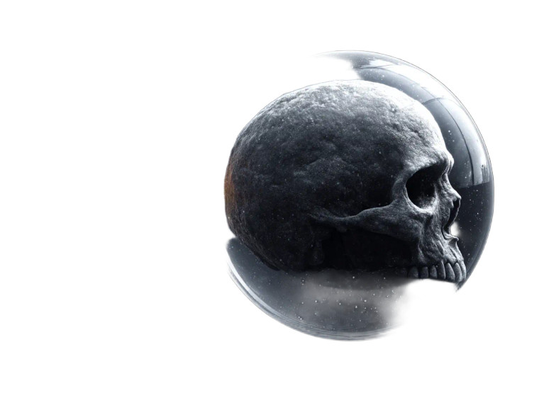 Glass Sphere Head Vinyl Car Decal Sticker – Waterproof & UV-Resistant 8"