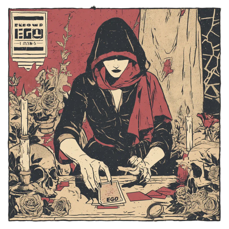 Mystical Fortune Teller V4 Vinyl Car Decal Sticker – Waterproof & UV-Resistant 8"