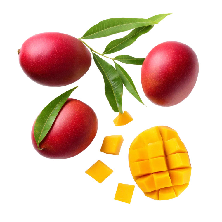 Fresh Mango Fruits Vinyl Car Decal Sticker – Waterproof & UV-Resistant 8"
