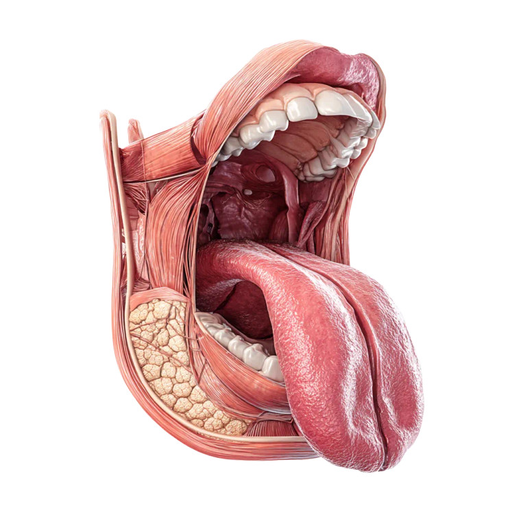 Human Tongue Anatomy Vinyl Car Decal Sticker – Waterproof & UV-Resistant 8" Human Tongue Anatomy Vinyl Car Decal Sticker – Waterproof & UV-Resistant 8"