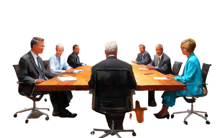 Ceo And Board Vinyl Car Decal Sticker – Waterproof & UV-Resistant 8"