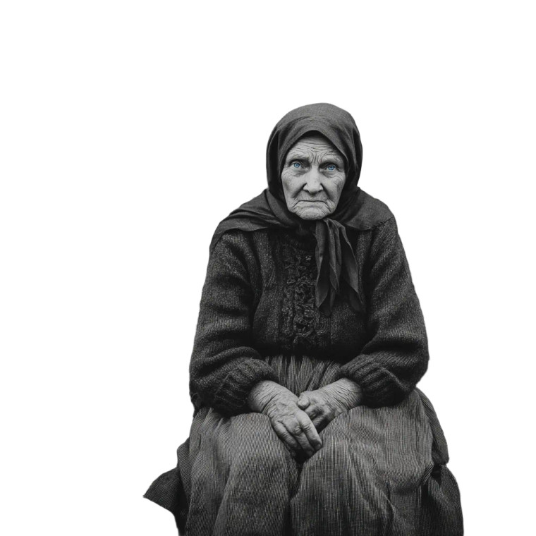 Wise Russian Grandmother Vinyl Car Decal Sticker – Waterproof & UV-Resistant 8"