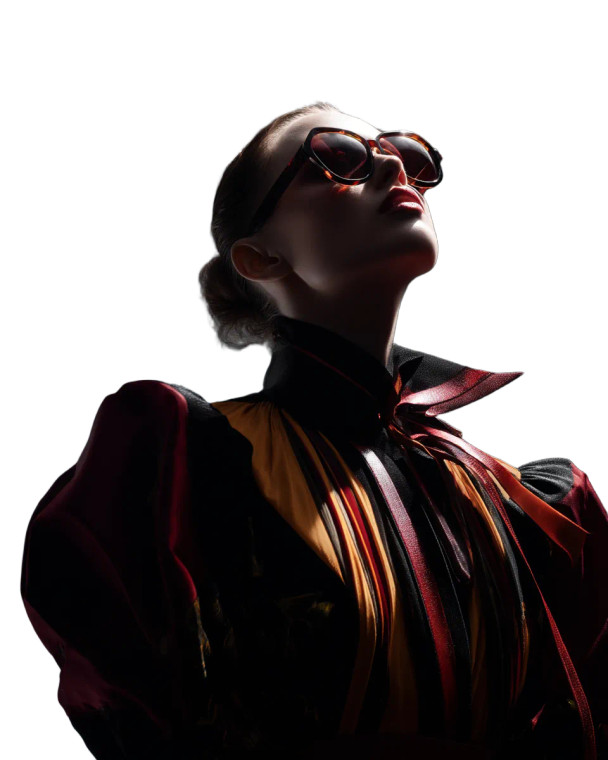 Elegant Fashion Model V3 Vinyl Car Decal Sticker – Waterproof & UV-Resistant 8"