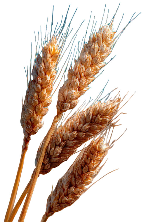 Golden Wheat Ears Vinyl Car Decal Sticker – Waterproof & UV-Resistant 8"