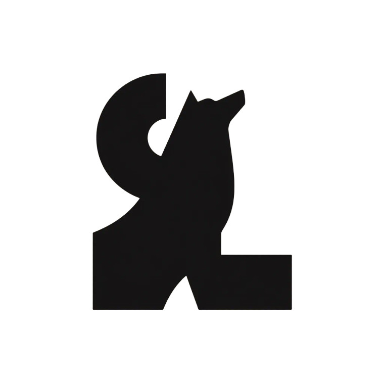 Retro She Wolf Logo Vinyl Car Decal Sticker – Waterproof & UV-Resistant 8"