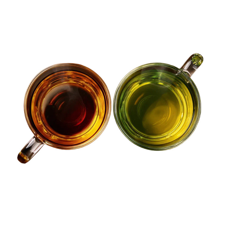 Glass Tea Cups Vinyl Car Decal Sticker – Waterproof & UV-Resistant 8"