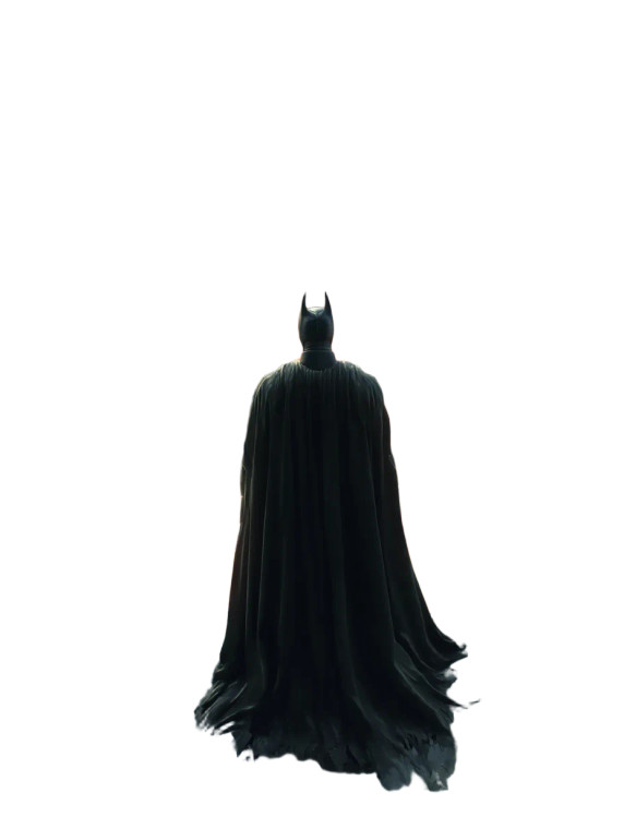 Batman Overlooking Chaos Vinyl Car Decal Sticker – Waterproof & UV-Resistant 8"