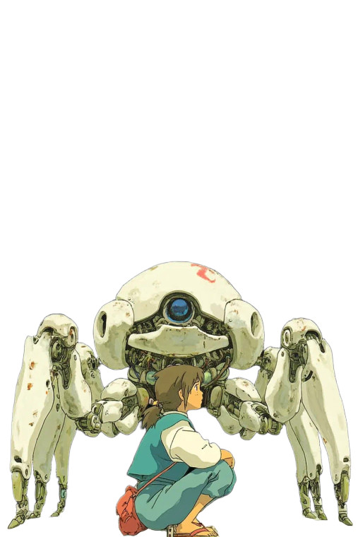 Cyborg Girl Spider Vinyl Car Decal Sticker – Waterproof & UV-Resistant 8"