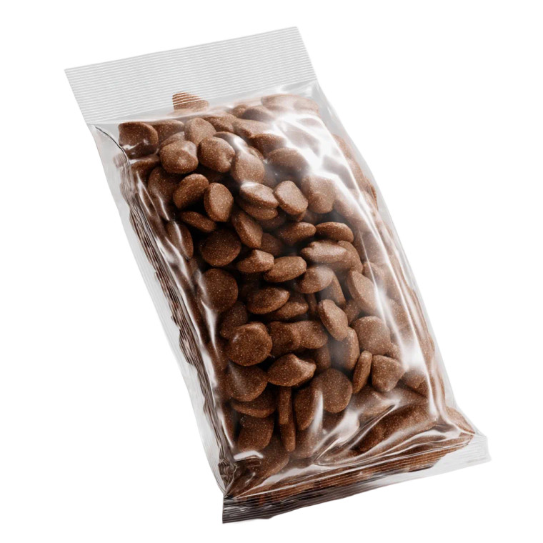 Vacuum-Sealed Dog Food Vinyl Car Decal Sticker – Waterproof & UV-Resistant 8"