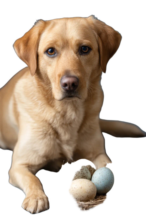 Easter Labrador Vinyl Car Decal Sticker – Waterproof & UV-Resistant 8"