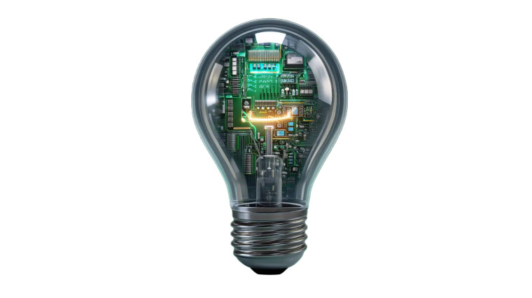 Innovation Light Bulb Vinyl Car Decal Sticker – Waterproof & UV-Resistant 8"