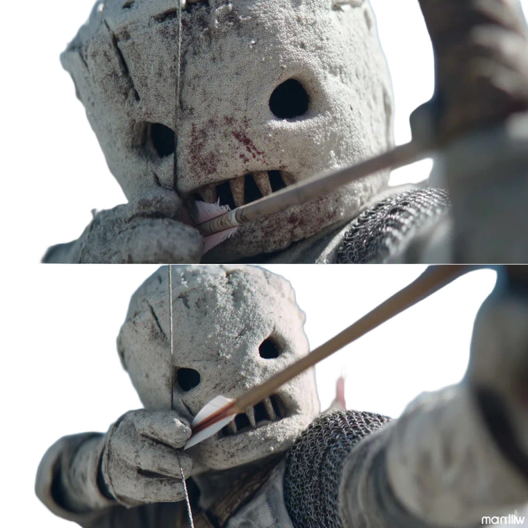 Marshmallowman Archer Vinyl Car Decal Sticker – Waterproof & UV-Resistant 8"