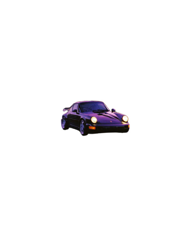 Racing Porsche 964 Vinyl Car Decal Sticker – Waterproof & UV-Resistant 8"