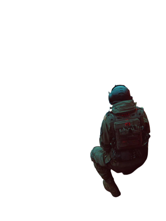 Apocalyptic Warrior V2 Vinyl Car Decal Sticker – Waterproof & UV-Resistant 8"