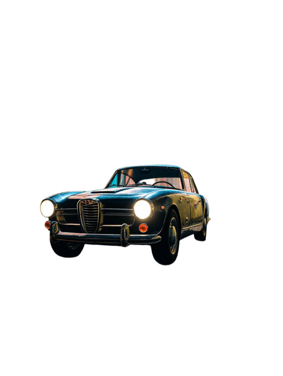 Classic Luxury Car Vinyl Car Decal Sticker – Waterproof & UV-Resistant 8"