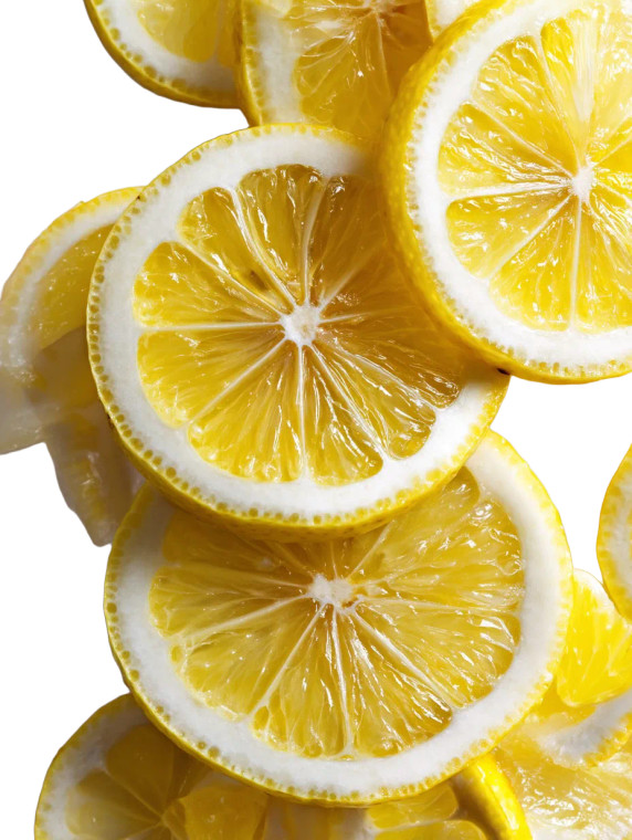 Juicy Lemon Slices V2 Vinyl Car Decal Sticker – Waterproof & UV-Resistant 8"