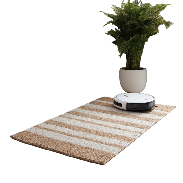 Vacuuming Doormat Vinyl Car Decal Sticker – Waterproof & UV-Resistant 8"