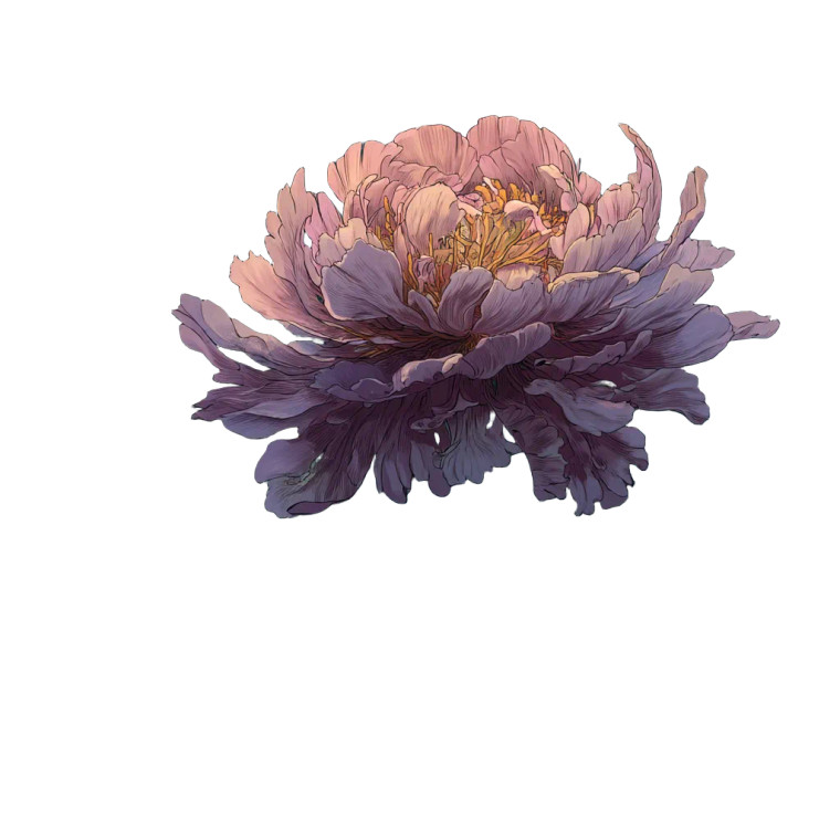 Big Flower Vinyl Car Decal Sticker – Waterproof & UV-Resistant 8"