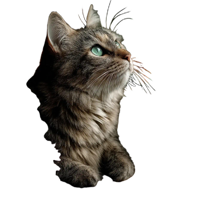 Cat On Book V2 Vinyl Car Decal Sticker – Waterproof & UV-Resistant 8"