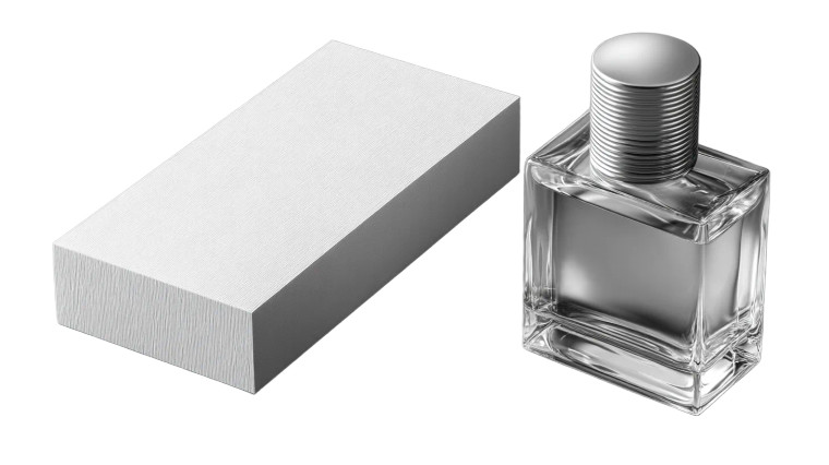 Perfume Mockup Vinyl Car Decal Sticker – Waterproof & UV-Resistant 8"