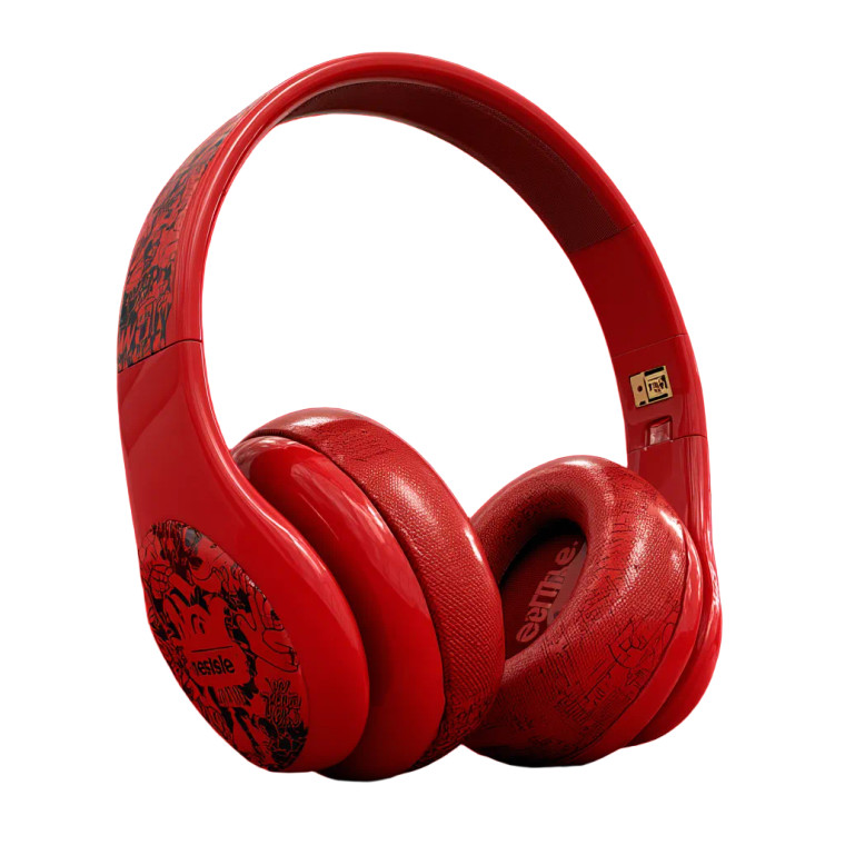 Nestle Headphones Vinyl Car Decal Sticker – Waterproof & UV-Resistant 8"