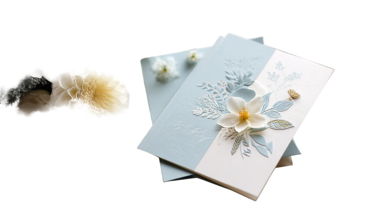 Easter Card Bouquet Vinyl Car Decal Sticker – Waterproof & UV-Resistant 8"