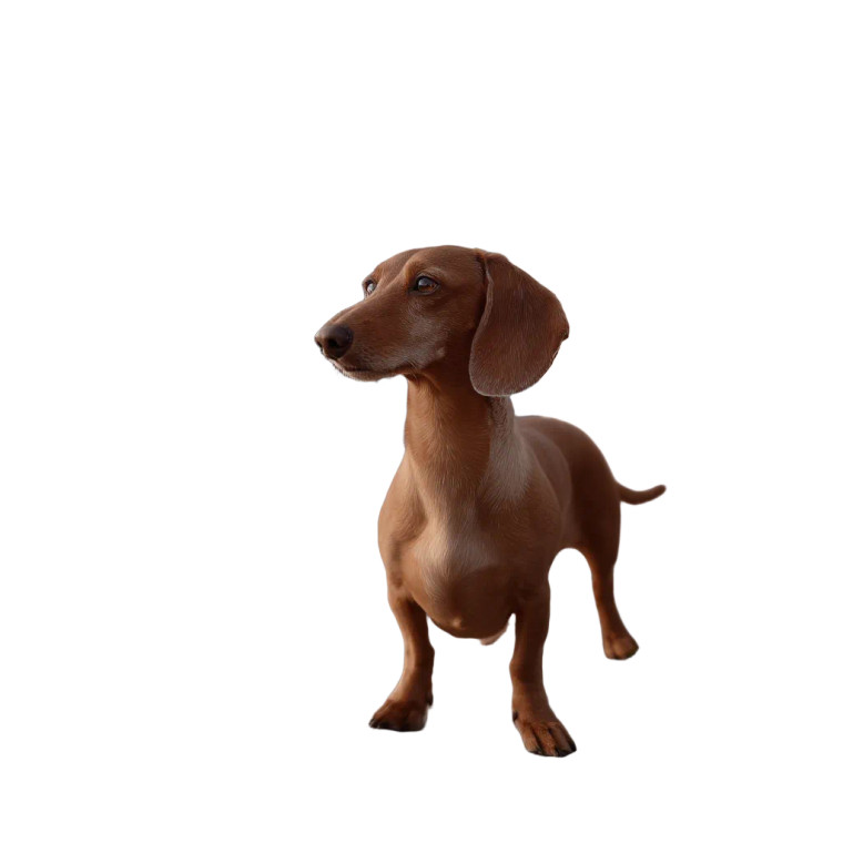 Dachshund At Sunset Vinyl Car Decal Sticker – Waterproof & UV-Resistant 8"