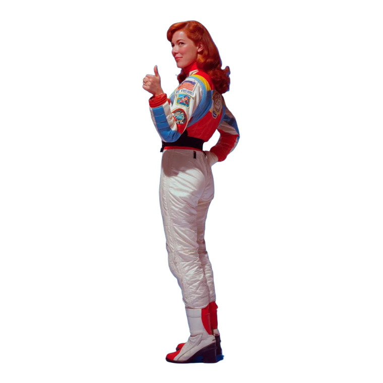 Daredevil Redheaded Woman Vinyl Car Decal Sticker – Waterproof & UV-Resistant 8"