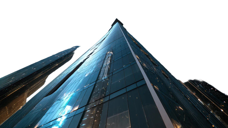 Ultra-Modern Dubai Tower Vinyl Car Decal Sticker – Waterproof & UV-Resistant 8"