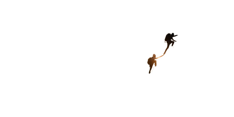 Mountain Climber Assist Vinyl Car Decal Sticker – Waterproof & UV-Resistant 8"