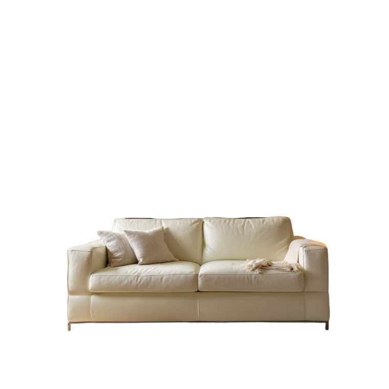 Modern White Sofa Vinyl Car Decal Sticker – Waterproof & UV-Resistant 8"