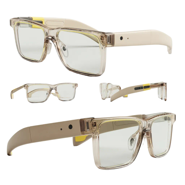 Smart Glasses Turnaround Vinyl Car Decal Sticker – Waterproof & UV-Resistant 8"