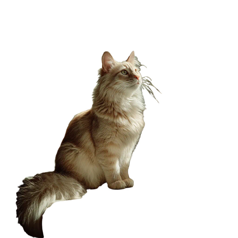 Majestic Cat Kitchen Vinyl Car Decal Sticker – Waterproof & UV-Resistant 8"