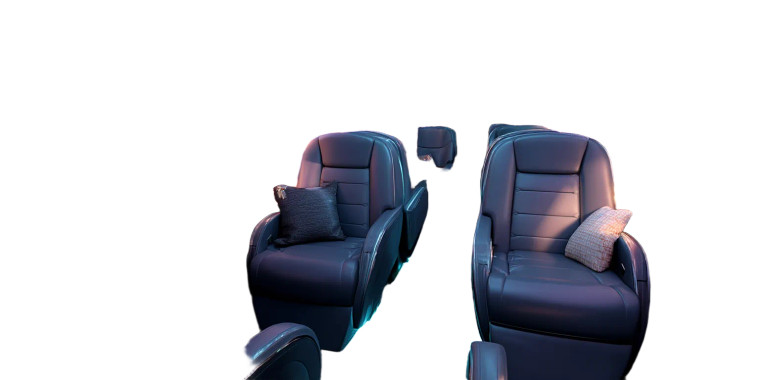 Luxury Jet Interior Vinyl Car Decal Sticker – Waterproof & UV-Resistant 8"