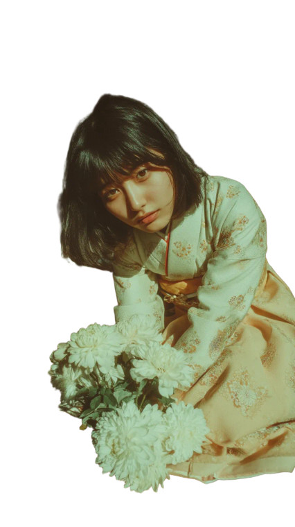 Serene Japanese Maiden Vinyl Car Decal Sticker – Waterproof & UV-Resistant 8"