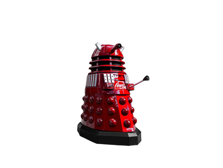 Coke Dalek Vinyl Car Decal Sticker – Waterproof & UV-Resistant 8"