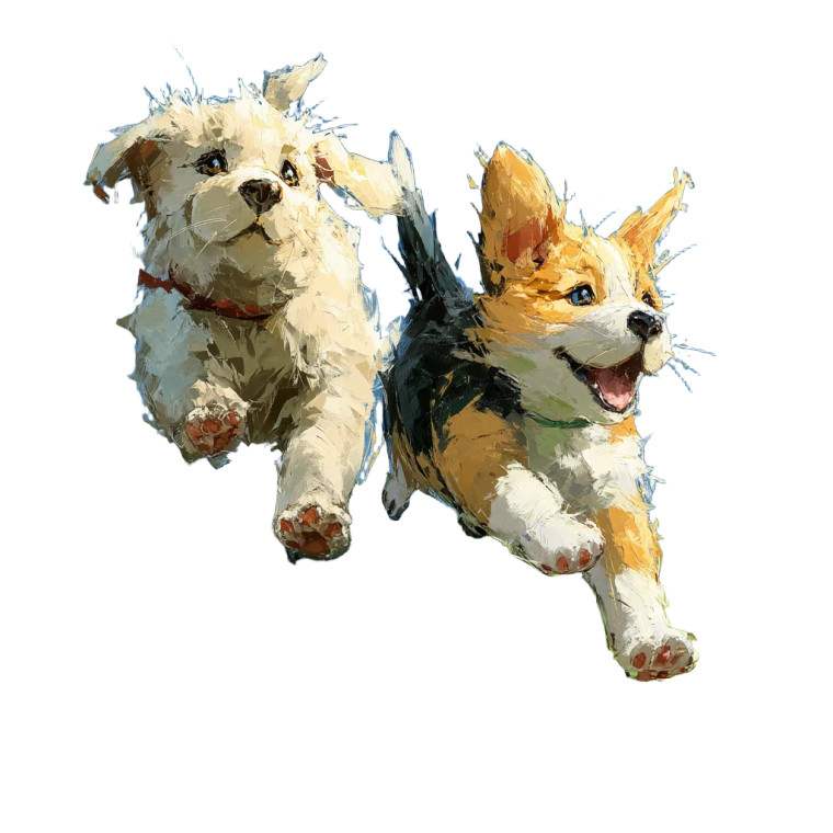 Healing Playful Pets Vinyl Car Decal Sticker – Waterproof & UV-Resistant 8"