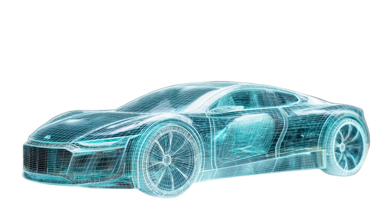 Holographic Car Display Vinyl Car Decal Sticker – Waterproof & UV-Resistant 8"