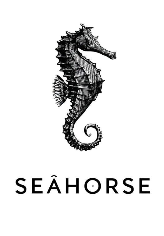 Seahorse Art Vinyl Car Decal Sticker – Waterproof & UV-Resistant 8"
