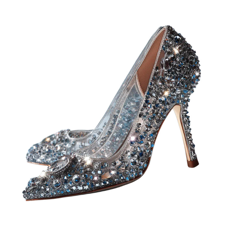 Diamond High Heel Vinyl Car Decal Sticker – Waterproof & UV-Resistant 8"